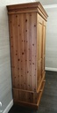 solid pine double wardrobe with drawer
