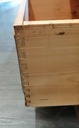 solid pine double wardrobe with drawer