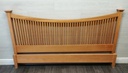 6 ft MODERN OAK BEDFRAME