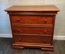Quality three drawer chest