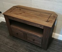 MEXICAN PINE TV STAND