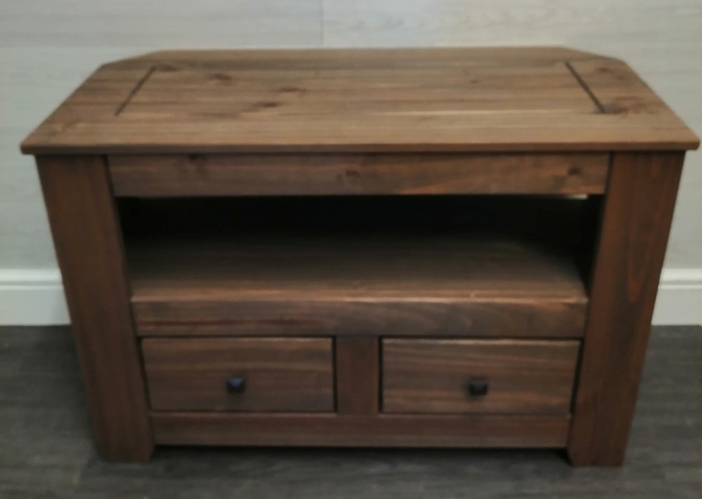 MEXICAN PINE TV STAND