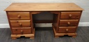 Pine Six Drawer Dressing Table / Desk