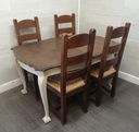 Lovely Painted Extending Dining Table