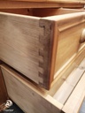 SOLID PINE DOUBLE WARDROBES WITH DRAWERS