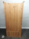 SOLID PINE DOUBLE WARDROBES WITH DRAWERS