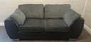 DFS Grey Toned Two Seater Sofa