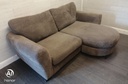 DFS BEIGE TONED CHAISE-END SOFA