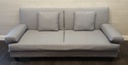 GREY CLICK-CLACK SOFA BED