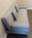 GREY CLICK-CLACK SOFA BED