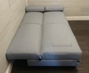 GREY CLICK-CLACK SOFA BED