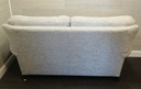 Grey modern but classic high back sofa