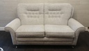 Grey modern but classic high back sofa