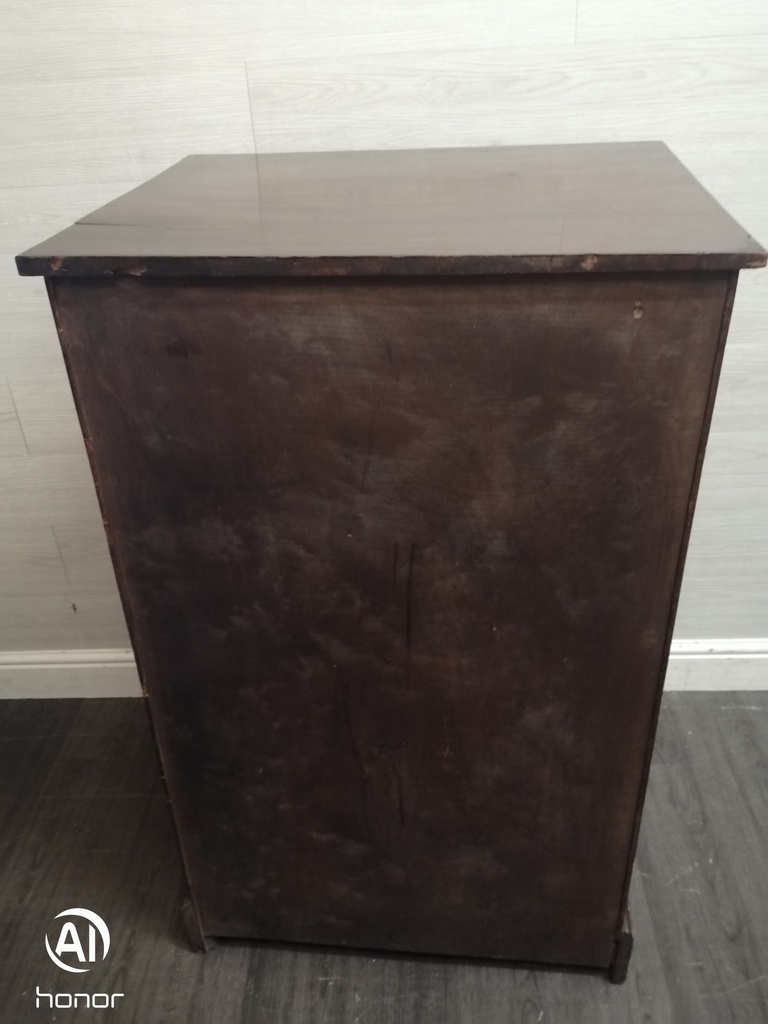 ANTIQUE MAHOGANY NARROW CHESTS OF DRAWERS