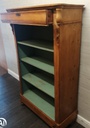 Lovely old pine bookcase with drawer