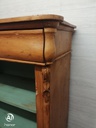 Lovely old pine bookcase with drawer