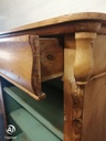 Lovely old pine bookcase with drawer