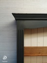 QUALITY LARGE PINE PAINTED BOOKCASE