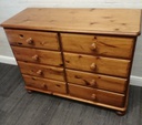 DUCAL ‘VICTORIA’ Pine Eight Drawer Chest