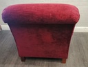 Laura Ashley Cranberry Red Armchair
