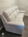 QUALITY  G PLANE CURVED BACK THREE SEATER SOFA