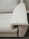 QUALITY  G PLANE CURVED BACK THREE SEATER SOFA
