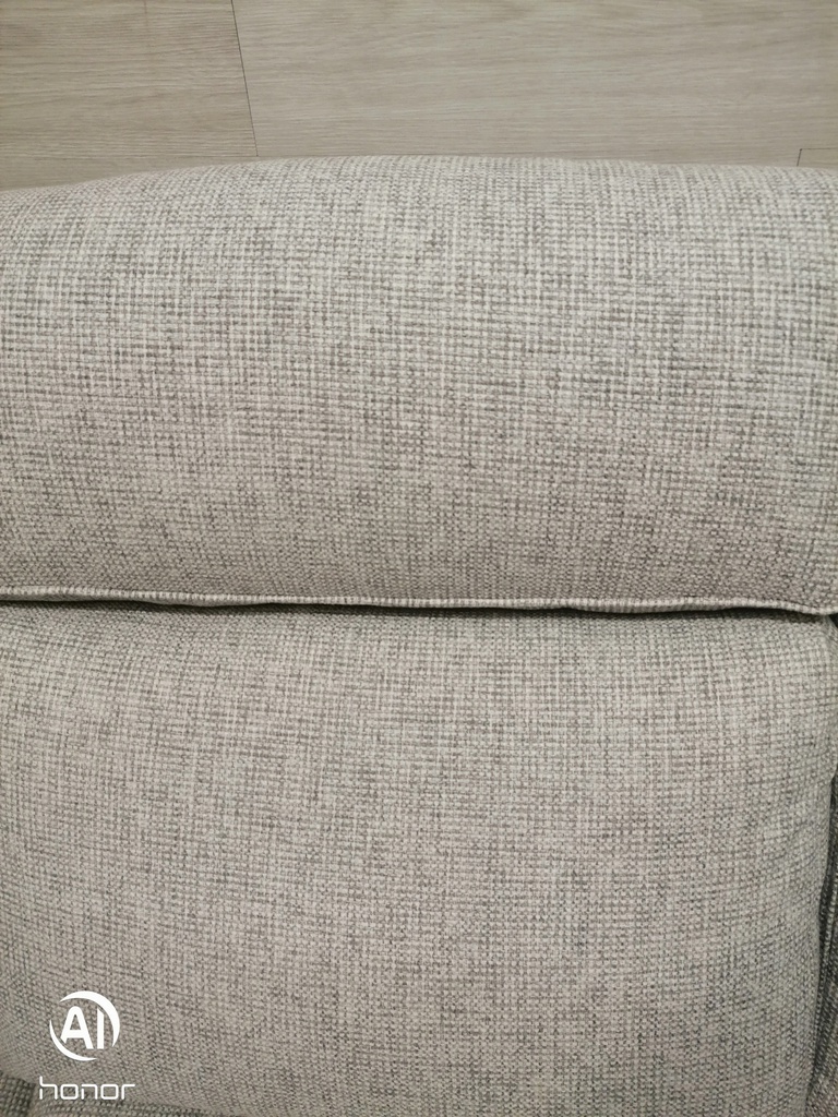 QUALITY  G PLANE CURVED BACK THREE SEATER SOFA