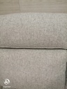 QUALITY  G PLANE CURVED BACK THREE SEATER SOFA