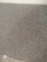 Grey Upholstered dining bench