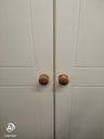 SHAKER STYLE CREAM WARDROBE WITH DRAWERS