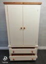 SHAKER STYLE CREAM WARDROBE WITH DRAWERS