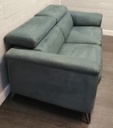 Lovely Grey Threeo Seater Sofa with Adjustable Headrest