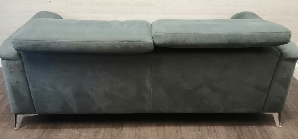 Lovely Grey Threeo Seater Sofa with Adjustable Headrest