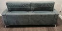 Lovely Grey Threeo Seater Sofa with Adjustable Headrest