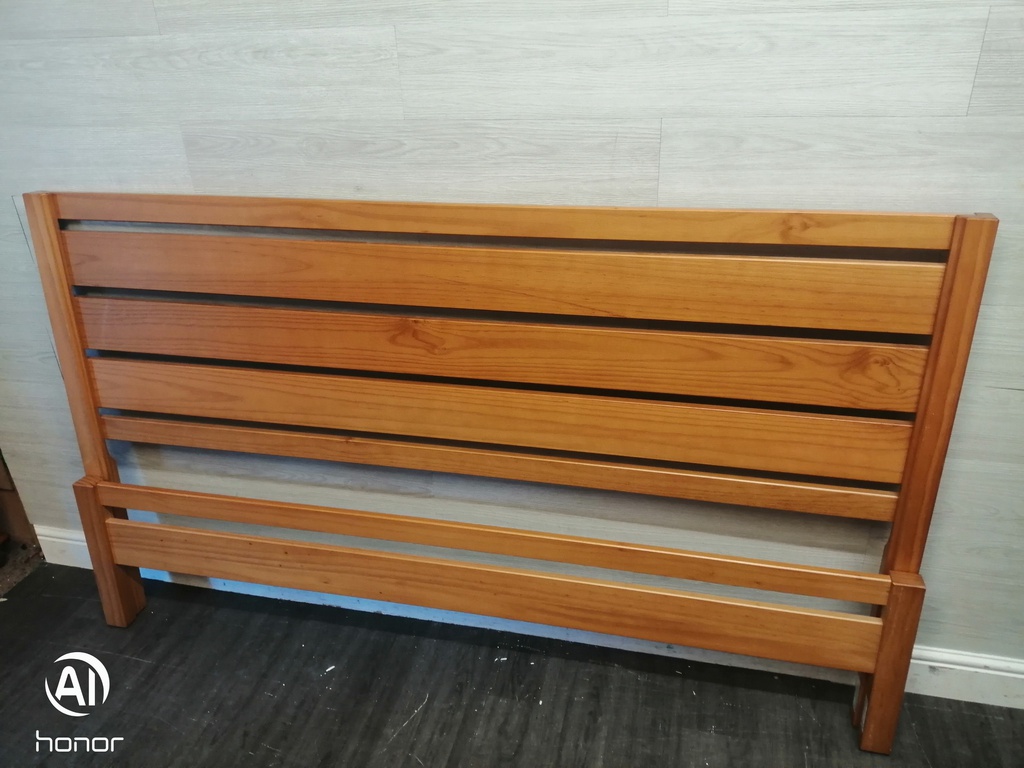 6FT PINE BED FRAME