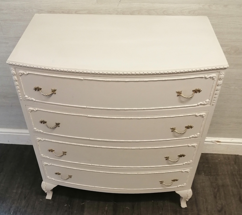 Marie Antoinette Style Four Drawer Chest