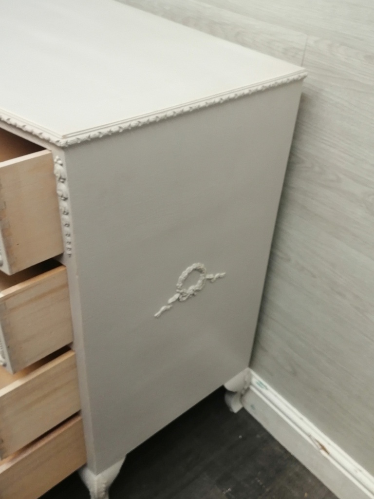 Marie Antoinette Style Four Drawer Chest