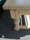 Large Solid Pine Chunky 3 Meter Dining table