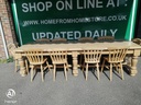 Large Solid Pine Chunky 3 Meter Dining table