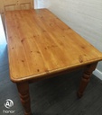 SOLID PINE 5FT 8&quot; DINING TABLE