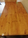 SOLID PINE 5FT 8&quot; DINING TABLE