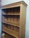 QUALITY SOLID PINE BOOKCASE
