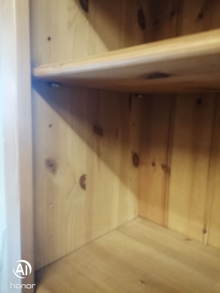 QUALITY SOLID PINE BOOKCASE