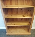 QUALITY SOLID PINE BOOKCASE