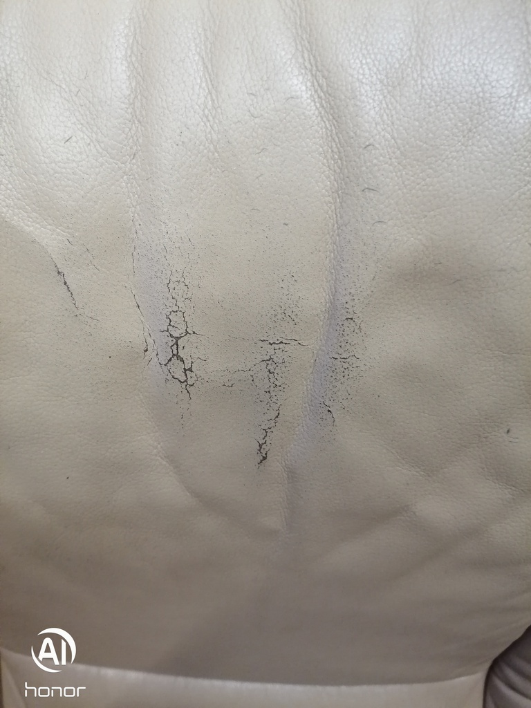 STRESSLESS DARK CREAM LEATHER RECLINER ARMCHAIR