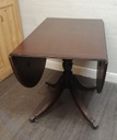 REPRO MAHOGANY DROP LEAF DINING TABLE