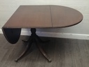 REPRO MAHOGANY DROP LEAF DINING TABLE