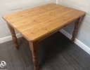 LOVELY 4ft SOLID PINE DINING TABLE