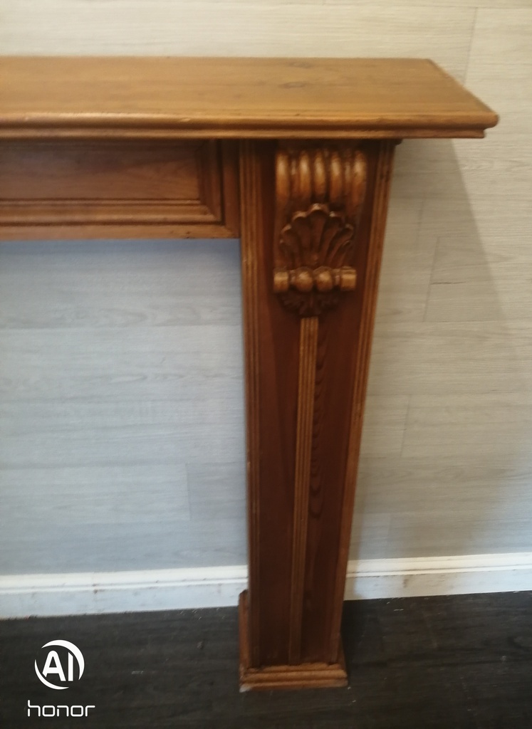 LOVELY PINE  FIREPLACE SURROUND