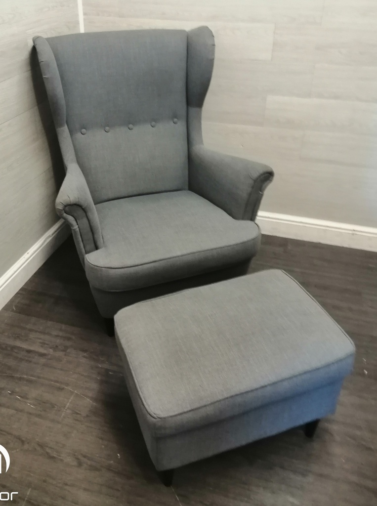 IKEA STRANDMON ARMCHAIR